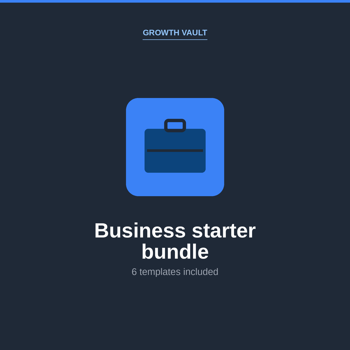 Growth Vault Business Starter Bundle cover